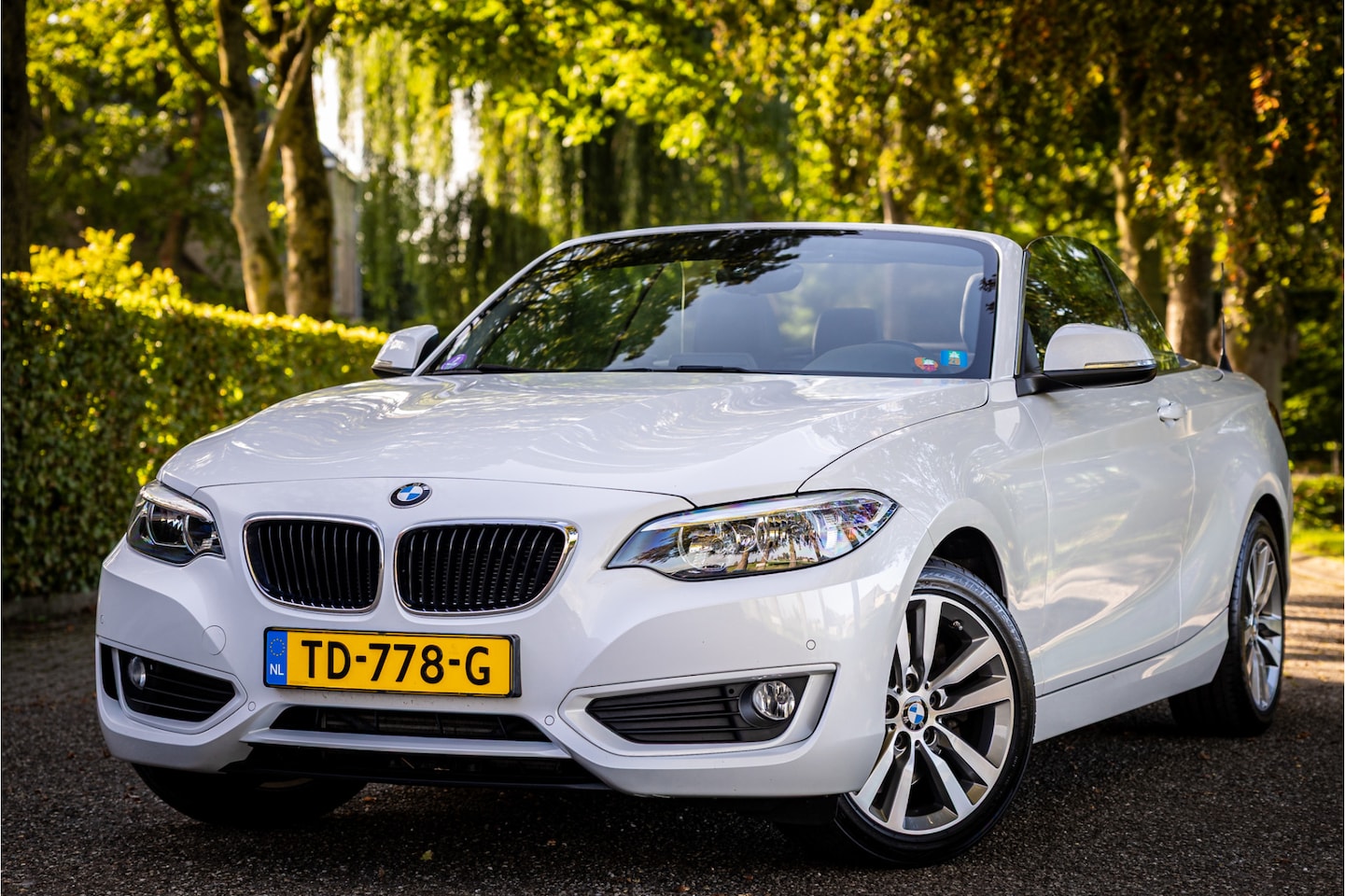 BMW 2-serie Cabrio - 228i High Executive Leder Windscherm - AutoWereld.nl