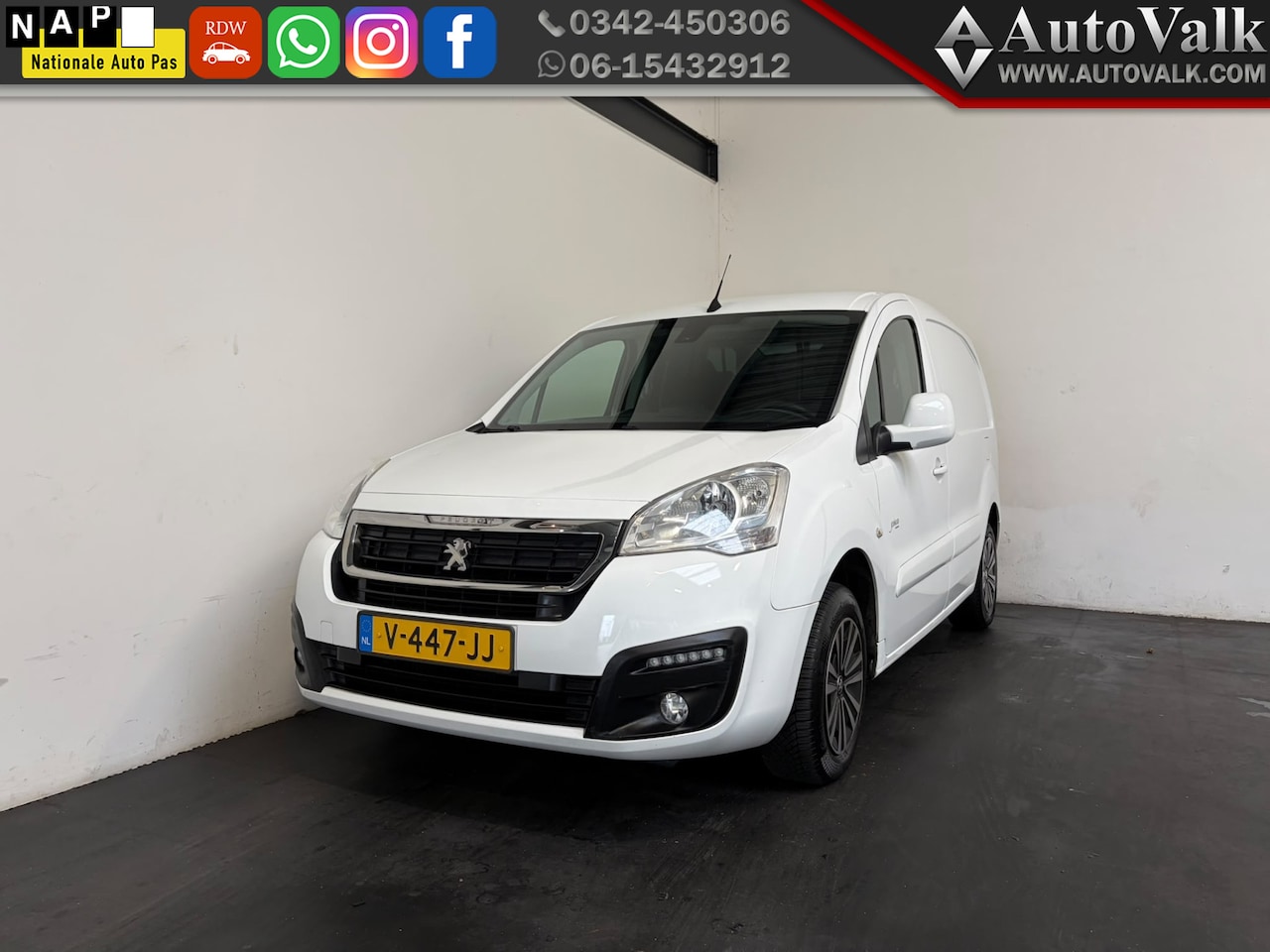 Peugeot Partner - 120 1.6 BlueHDi 75 L1 Première 120 1.6 BlueHDi 75 L1 Première - AutoWereld.nl