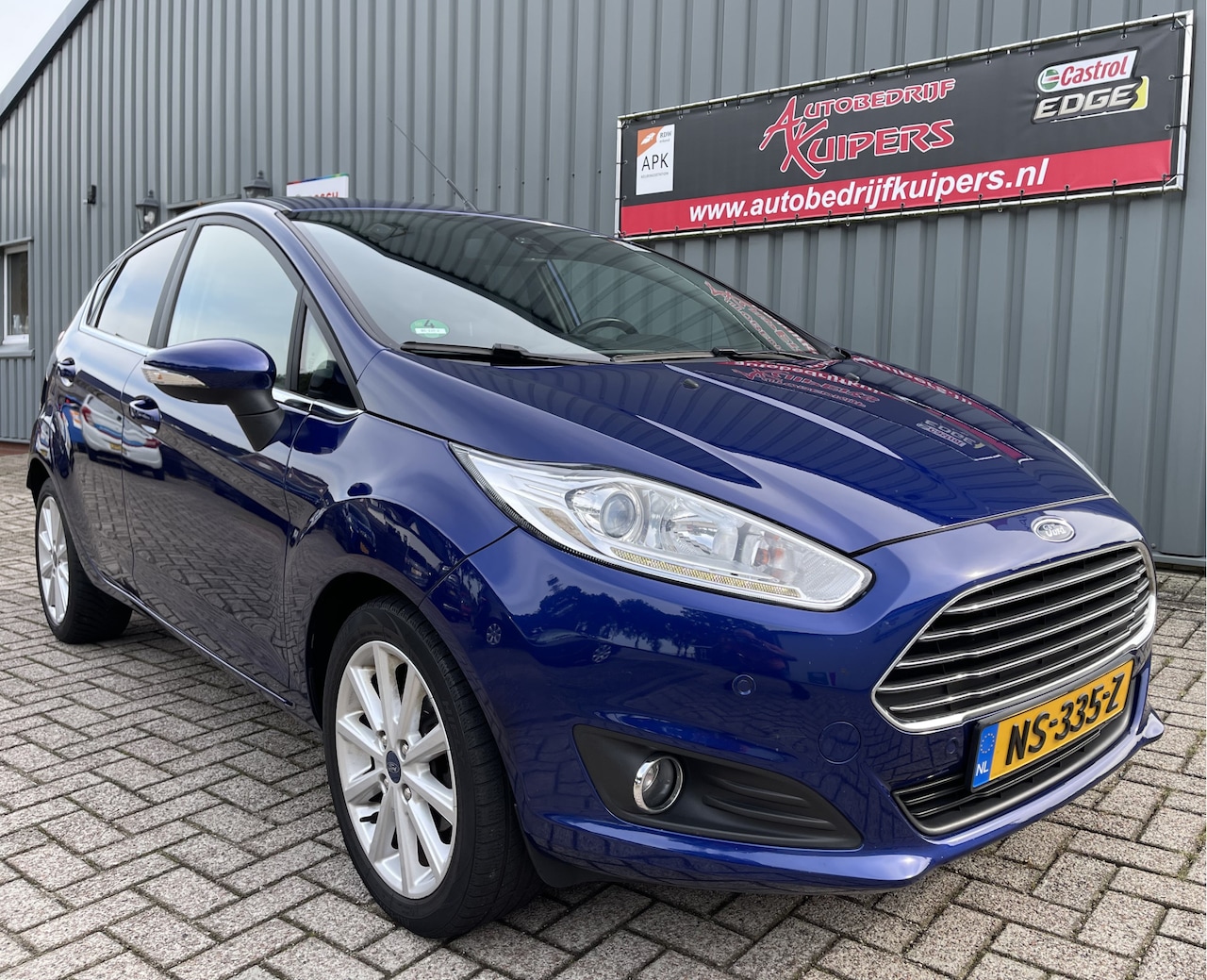 Ford Fiesta - 1.0 EcoBoost Titanium Navi.Cruise.Clima.Camera.Lm.velgen - AutoWereld.nl