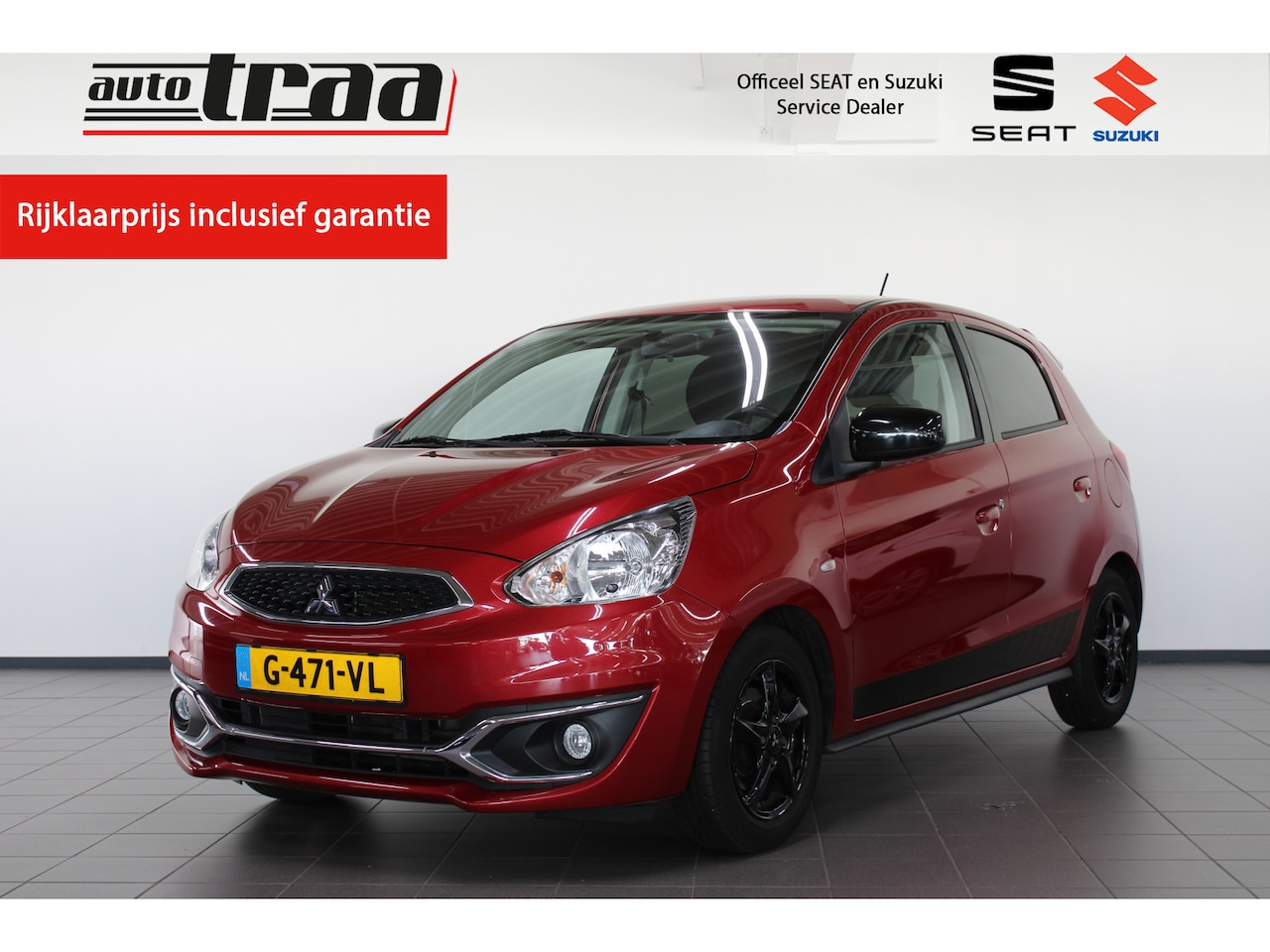 Mitsubishi Space Star - 1.0 Cool+ / Airco / Apple Carplay / Android Auto / Achteruitrijcamera / - AutoWereld.nl