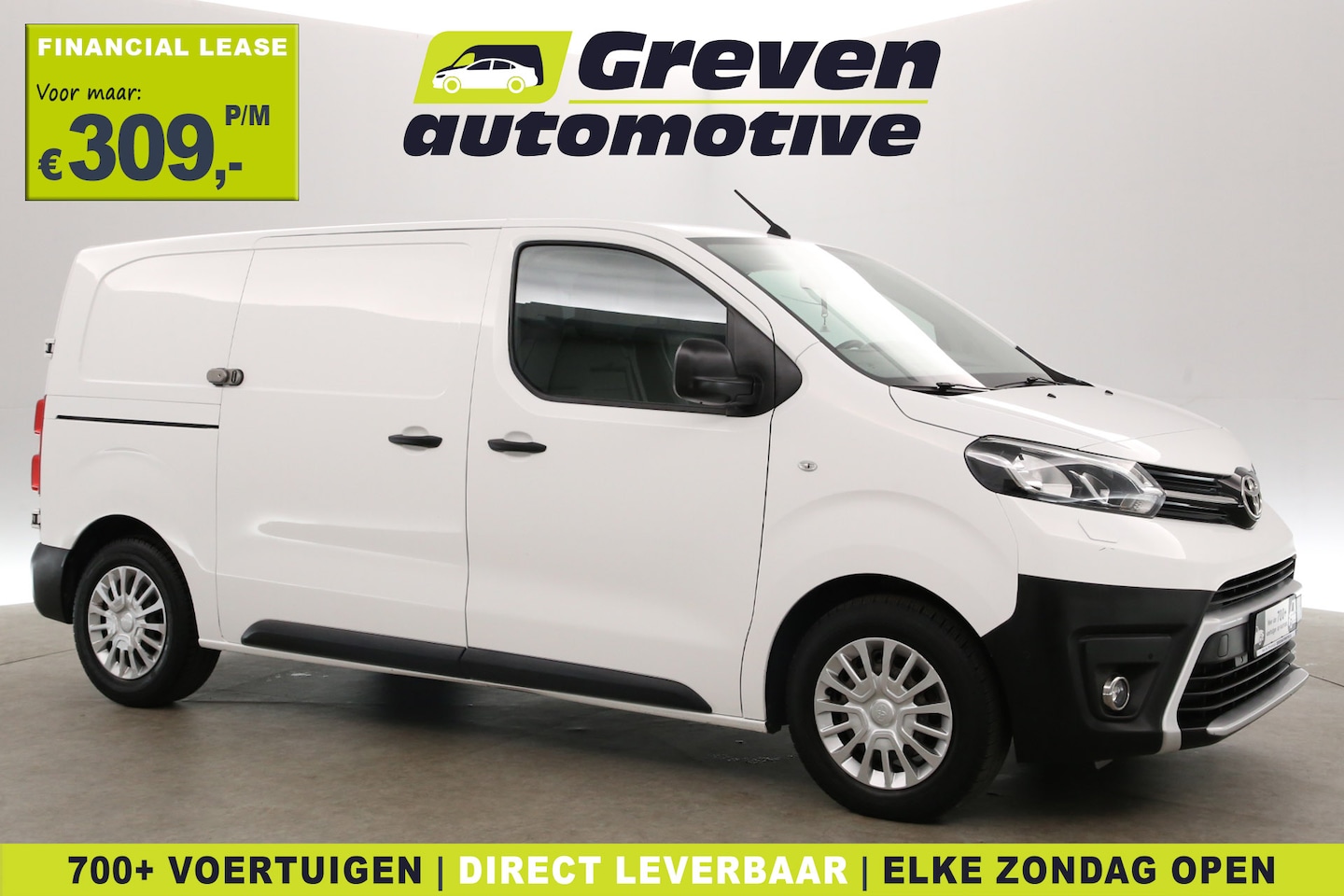 Toyota ProAce - 2.0D L2H1 | Automaat | Airco | Cruise | Camera | Carplay | 3 Zits | Parkeersens. - AutoWereld.nl