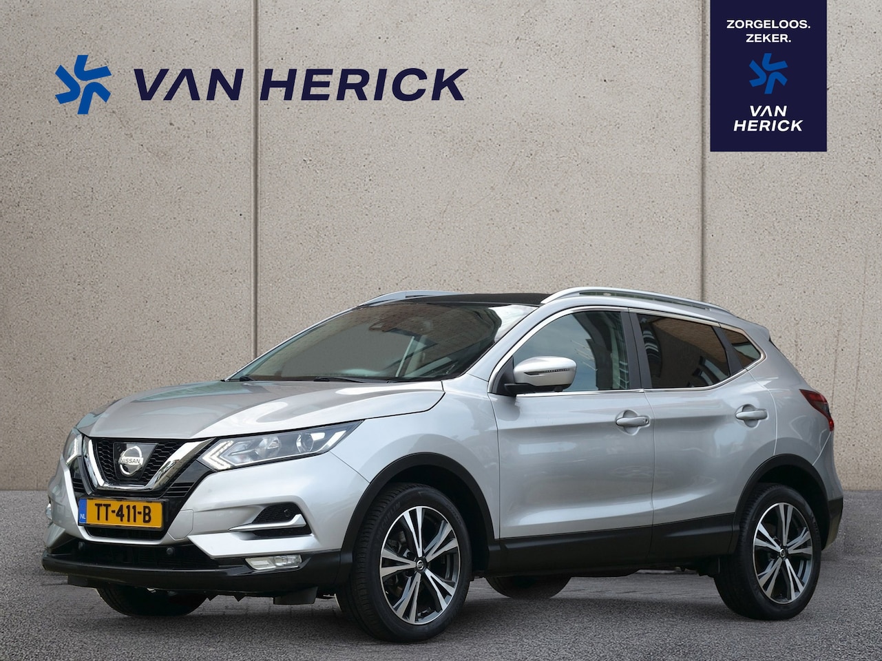 Nissan Qashqai - 1.2 N-Connecta 116PK | Panoramadak | 360 Camera | Navigatie - AutoWereld.nl