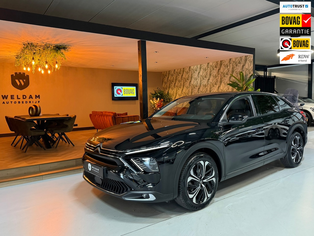 Citroën C5 X - 1.2 130 EAT8 Shine Garantie|Premium|Carplay|Lane Ass|360° Camera|Head-Up|ACC|Leder|Navi|19 - AutoWereld.nl