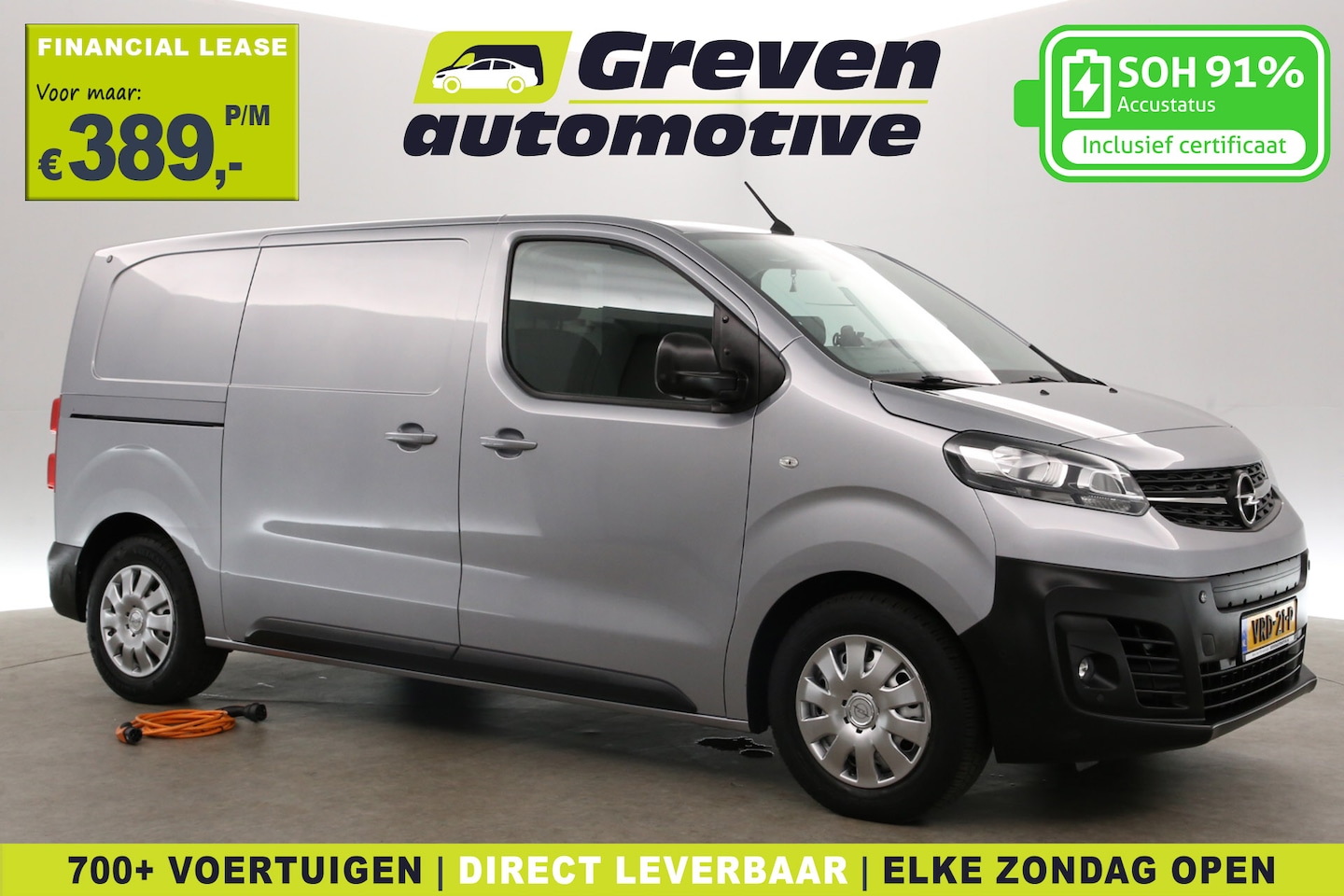 Opel Vivaro - Elektrisch L2H1 75 kWh L2H1 | Snelladen | SOH 91% | Airco | Cruise | Camera | Carplay | Na - AutoWereld.nl