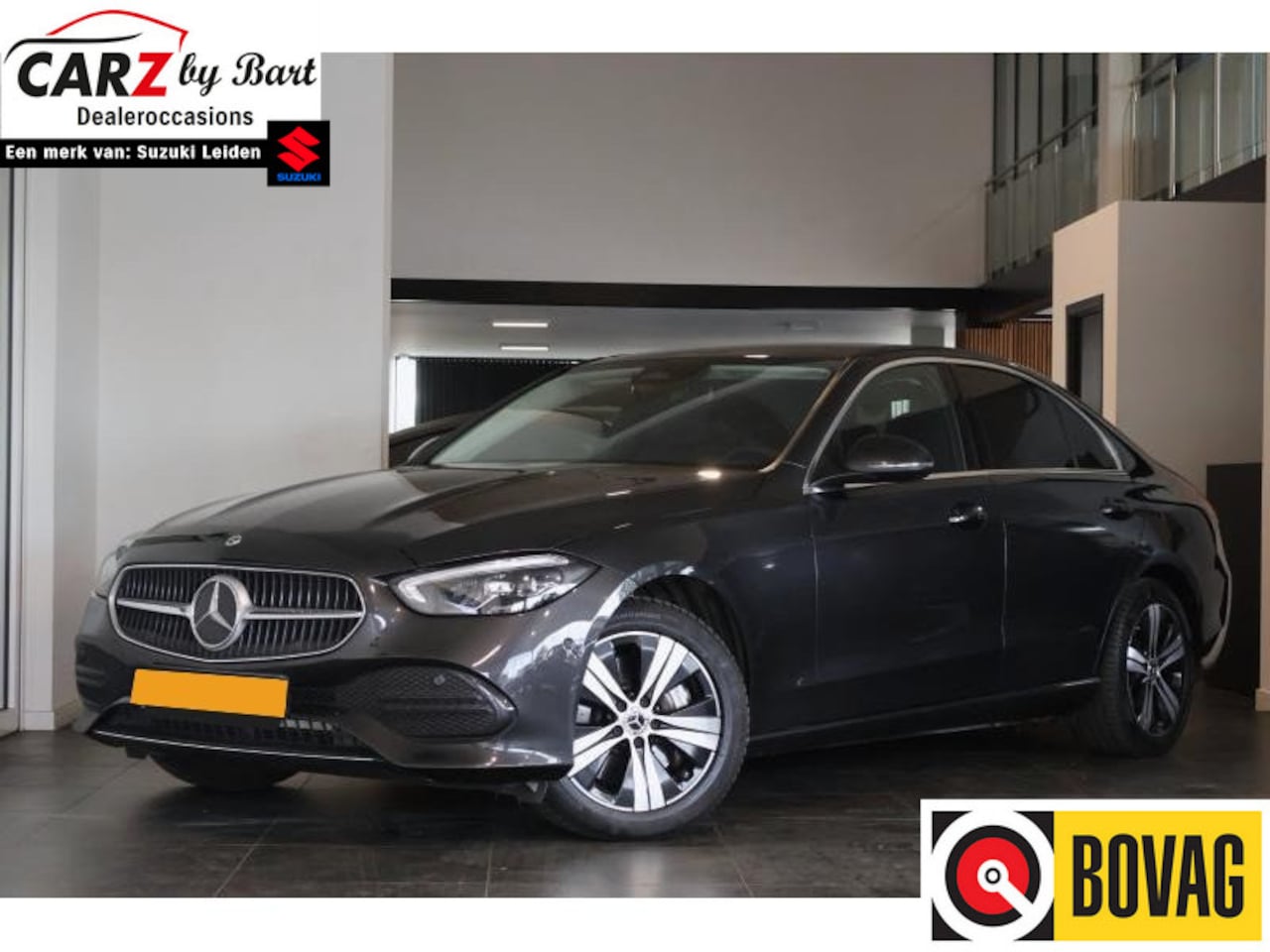 Mercedes-Benz C-klasse - 300 E BUSINESS LINE Leder | Dodehoeksensoren | Camera | Adaptive Cruise - AutoWereld.nl