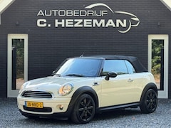 MINI Cabrio - 1.6 One Anniversary Leder zwarte velgen