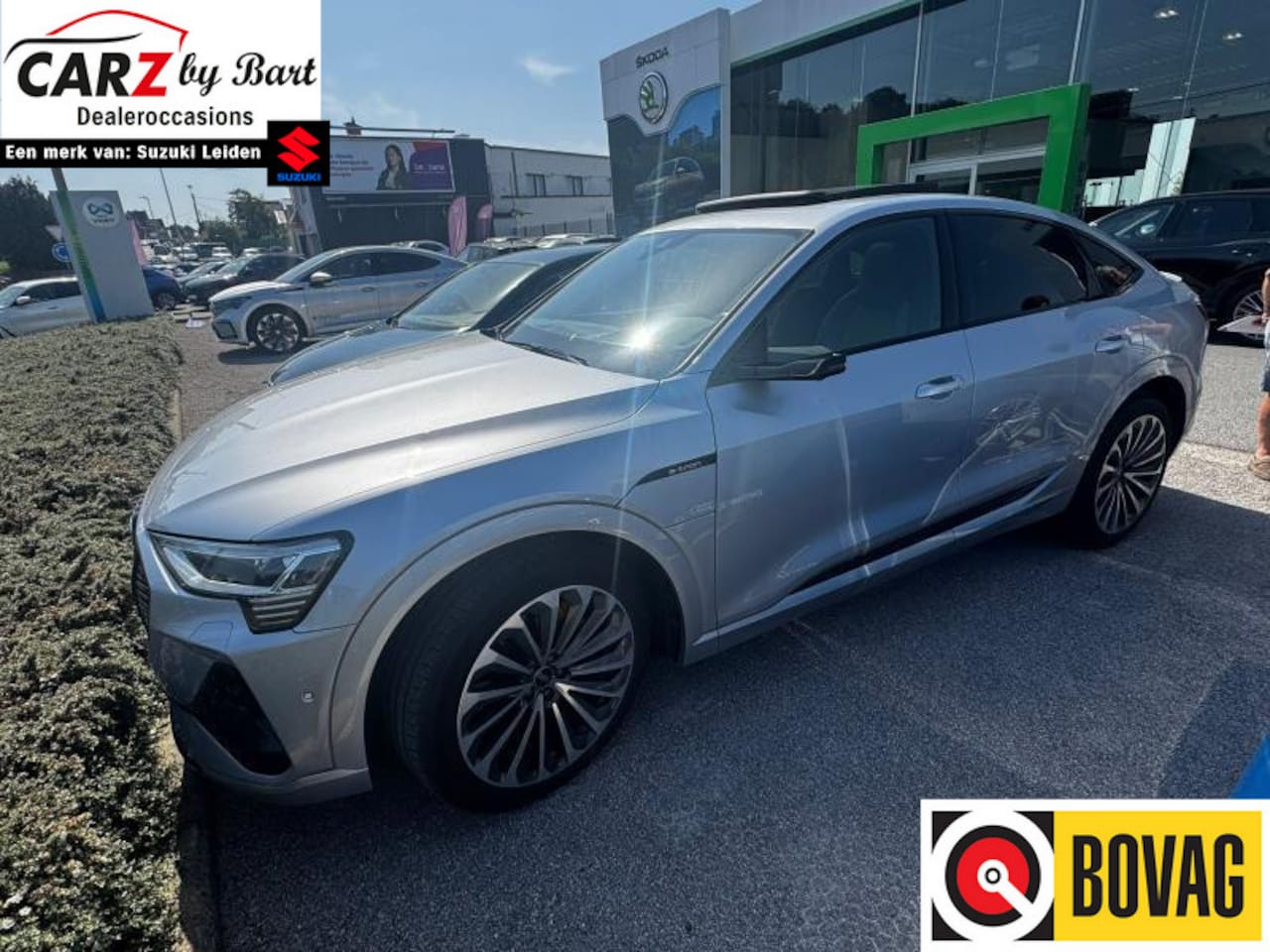 Audi e-tron Sportback - 55 QUATTRO S EDITION 95 kWh Pano | Leder | Digitale spiegels | Donkere hemel - AutoWereld.nl