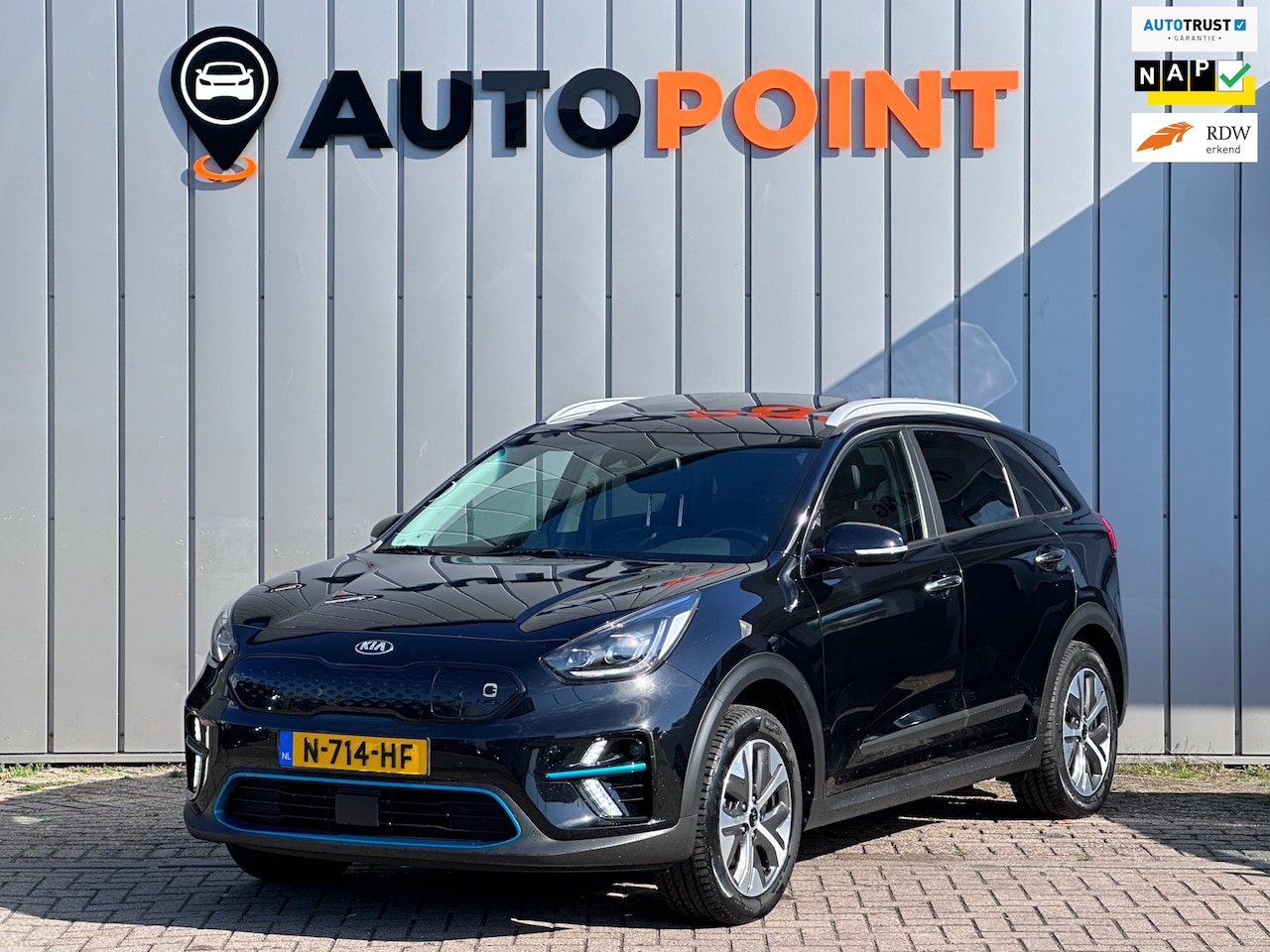 Kia e-Niro - DynamicPlusLine 64 kWh SOH 100% PAMO TREKHAAK ORG NL DEALER OND - AutoWereld.nl