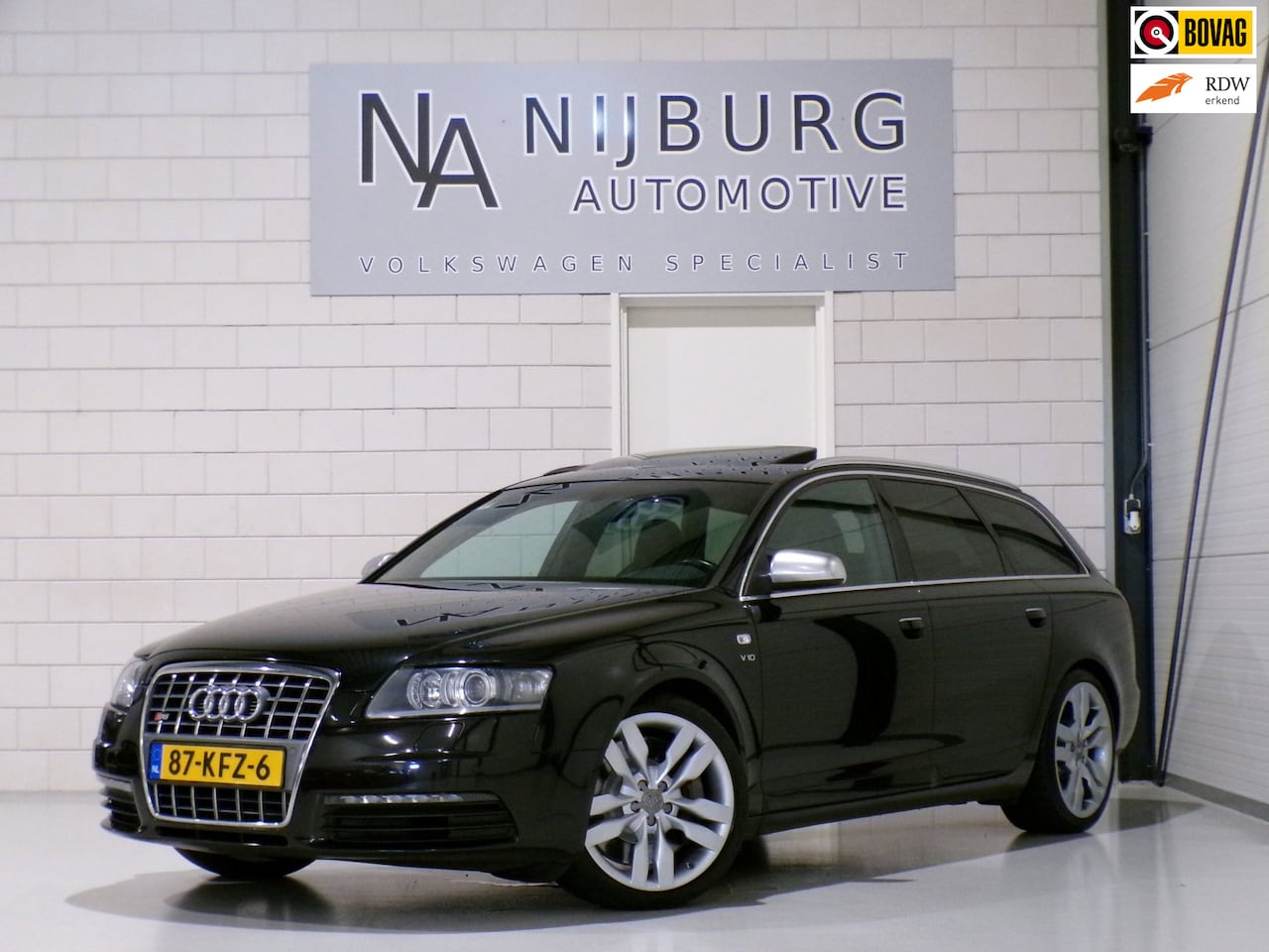 Audi S6 - Avant 5.2 FSI S6 Schuifdak Trekhaak Xenon Leer Memory Bose RS-Stoelen Camera Bluetooth Nav - AutoWereld.nl