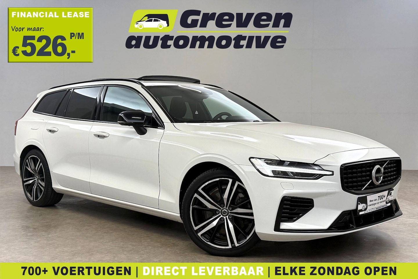 Volvo V60 - 2.0 T6 Recharge R-Design | Pano | Memory | 360° | H/K | Virtual | Carplay | Cruise | LED - AutoWereld.nl