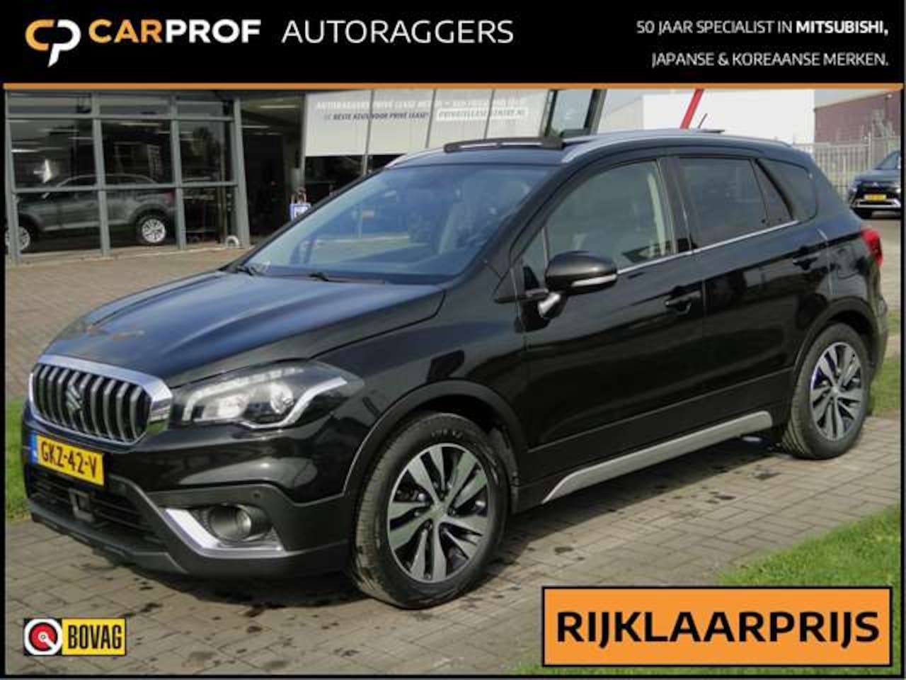Suzuki SX4 S-Cross - 1.4 Boosterjet 140PK AllGrip Style Leer Pano Navi Trekhaak Adaptief - AutoWereld.nl