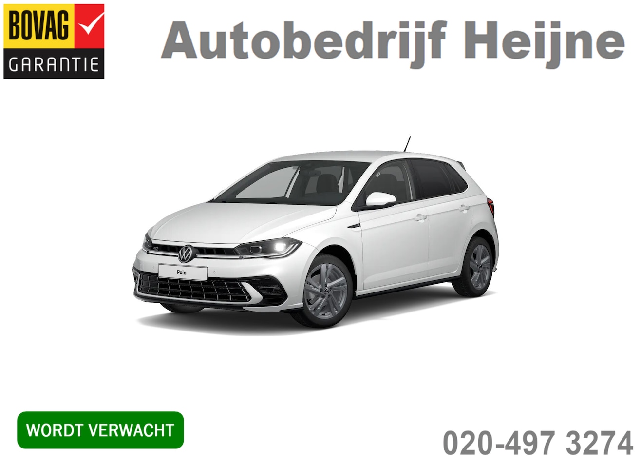 Volkswagen Polo - TSI R-LINE SPORT VIRTUAL/PDC/IQ-LED - AutoWereld.nl