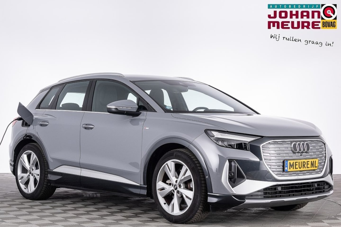 Audi Q4 e-tron - 35 S-Line 2x 55kWh | SONOS | HUD| CAMERA | *SOH 94.2%* - AutoWereld.nl