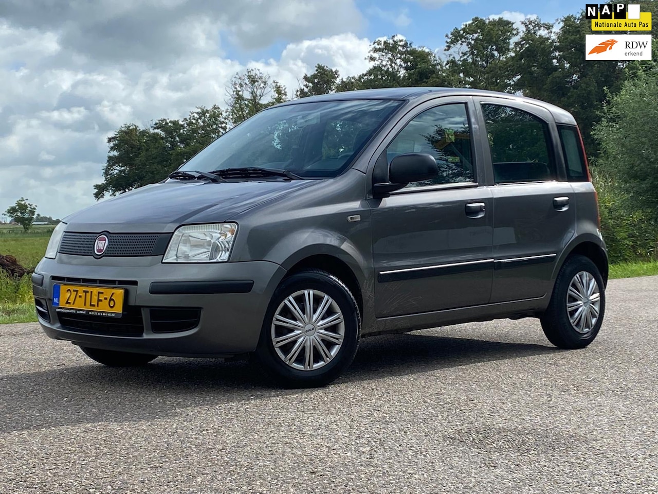 Fiat Panda - 1.2 Active 5DRS AIRCO ELEKTRISCHE RAMEN NAP 69PK GOED ONDERHOUDEN - AutoWereld.nl