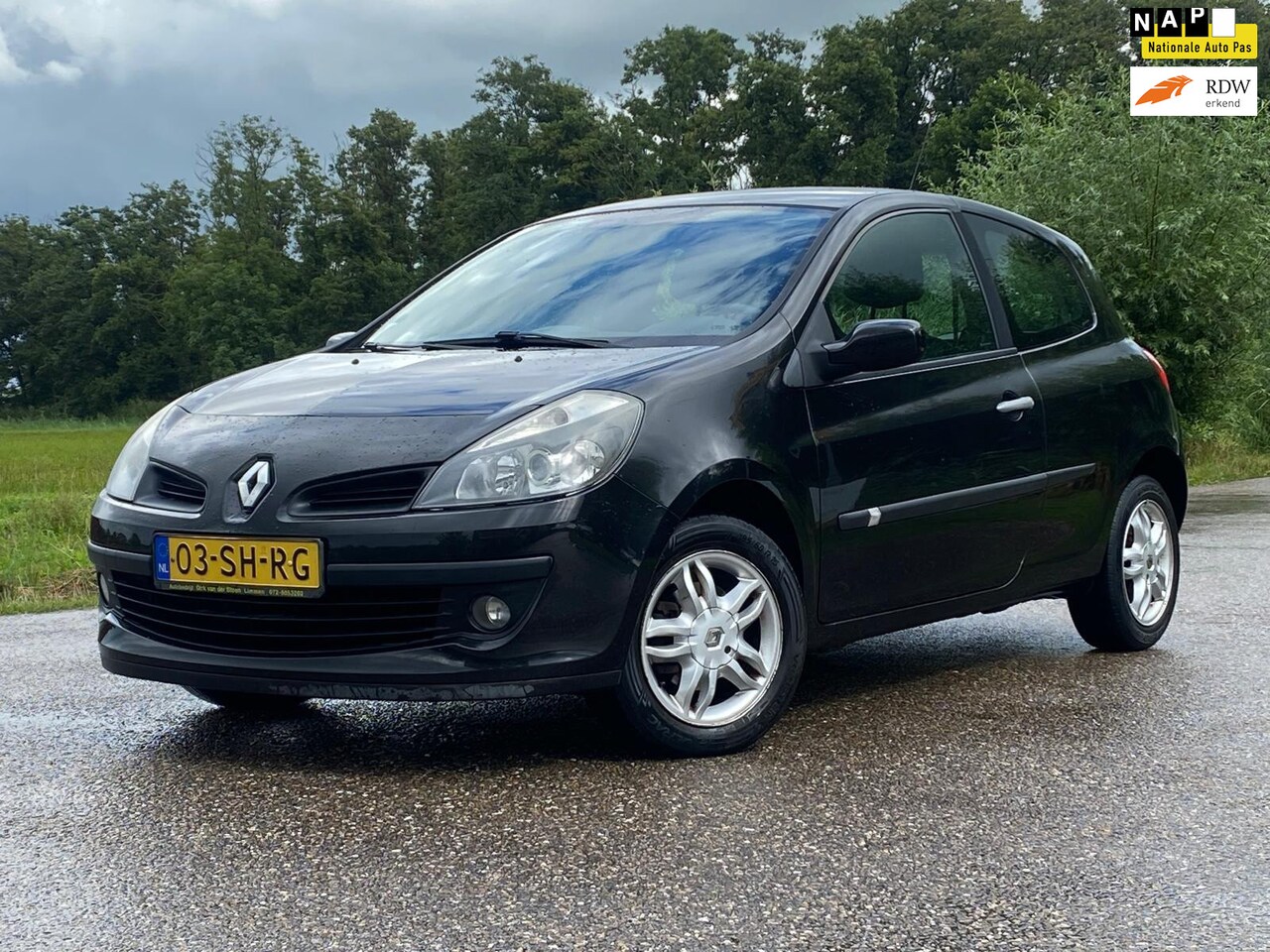 Renault Clio - 1.6-16V Dynamique Luxe Airco 2e Eigenaar 15" Velgen Nieuwe APK Elektrisch pakket Cruise Co - AutoWereld.nl