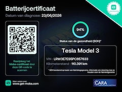 Tesla Model 3 - Long-Range RWD 351pk 75 kWh 94% SoH UPGRADE [ RYZEN AMD+WARMTEPOMP+AUTOPILOT ]