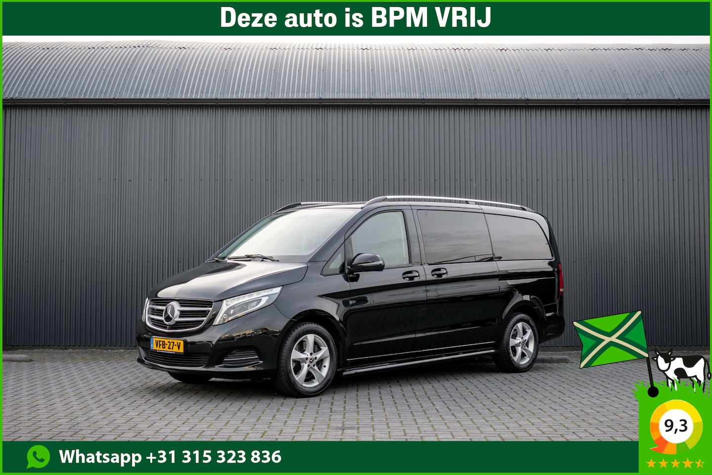 Mercedes-Benz V-klasse - V 250 BlueTEC | Automaat | 360° Camera | Leder | Burmester | Elekt.schuifdeur L+R | Climat - AutoWereld.nl