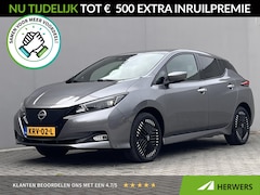 Nissan LEAF - e+ N-Connecta 62 kWh / Dealer onderhouden / Accu SoH 95 % / WLTP 395 km stad 573 km / Chad