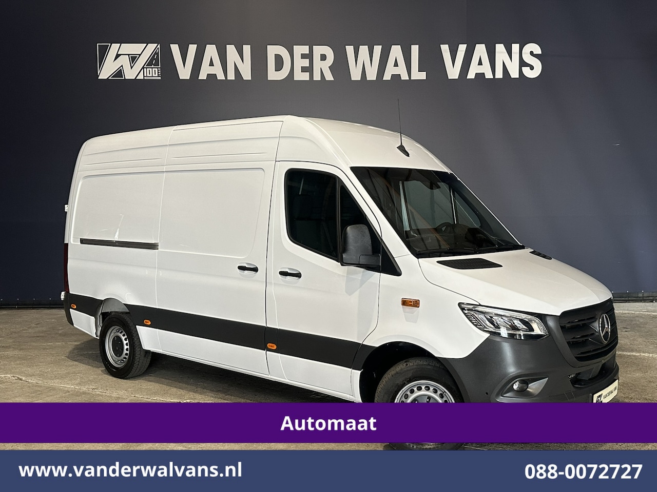 Mercedes-Benz Sprinter - 317 CDI 170pk 9G-Tronic Automaat L2H2 Euro6 Airco | Camera | Navigatie | LED | Chauffeurss - AutoWereld.nl