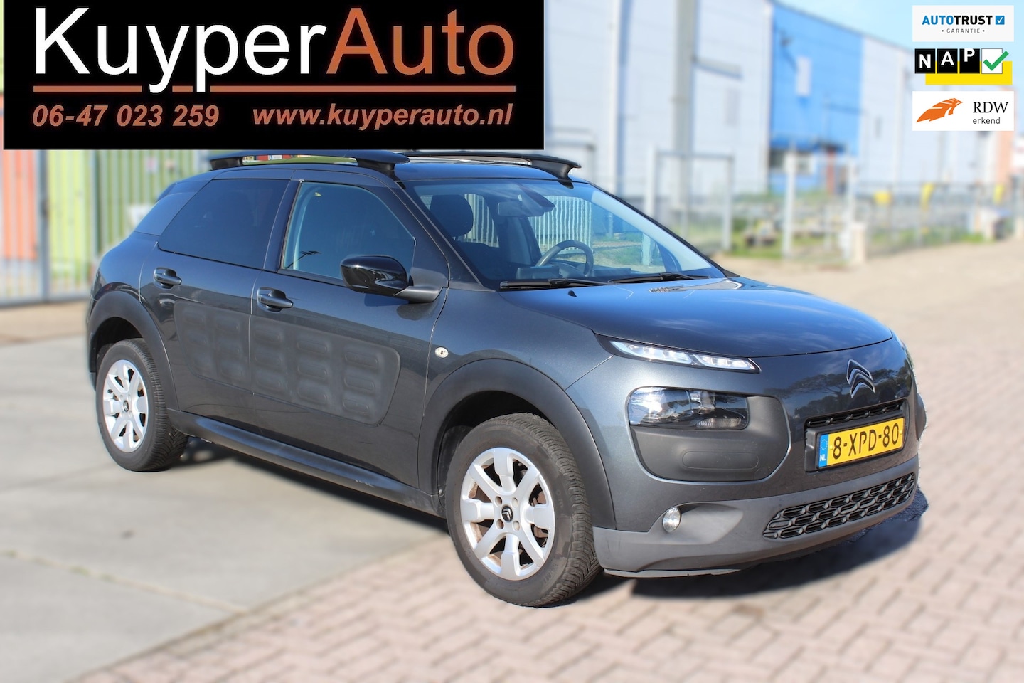 Citroën C4 Cactus - 1.2 e-VTi Feel automaat distr, recent goed onderhouden - AutoWereld.nl