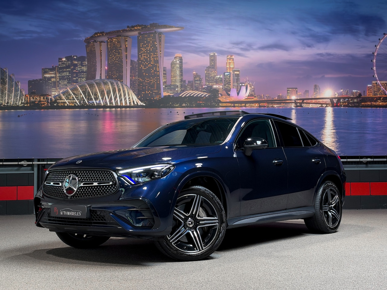 Mercedes-Benz GLC-klasse Coupé - 300e 4MATIC AMG |Memory|Sfeer|Panorama|360camera| - AutoWereld.nl