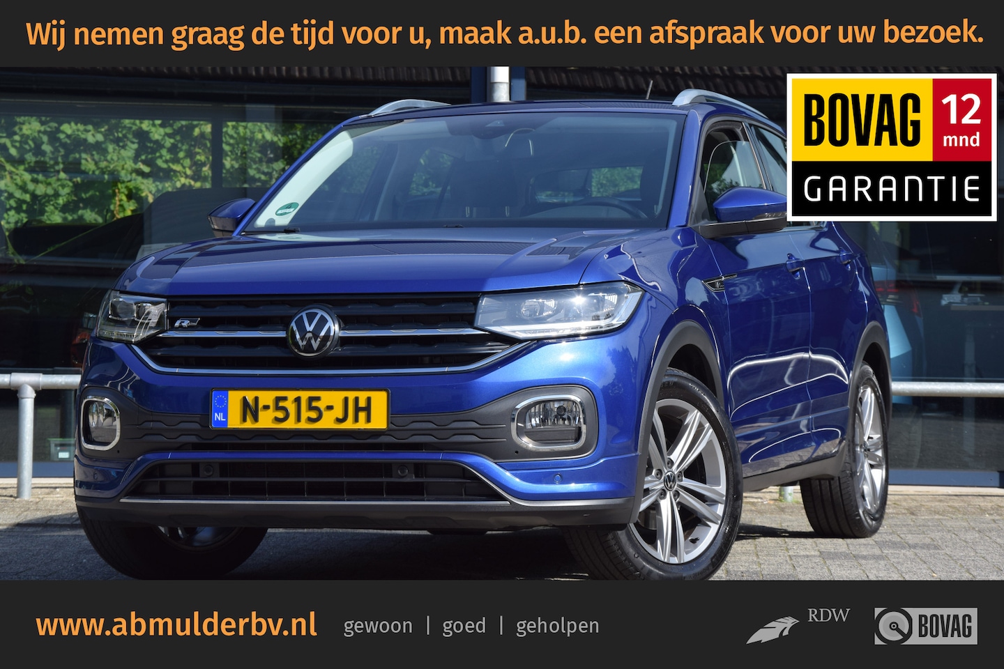 Volkswagen T-Cross - 1.0 TSI 110PK Style Business R DSG Automaat | BOVAG Garantie | Trekhaak | Adaptive Cruise - AutoWereld.nl