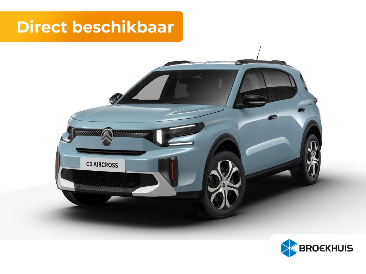 Citroën C3 Aircross - 1.2 Hybrid 145pk Plus | Extra getinte achterste zijruiten en achterruit | Koplampen met EC - AutoWereld.nl