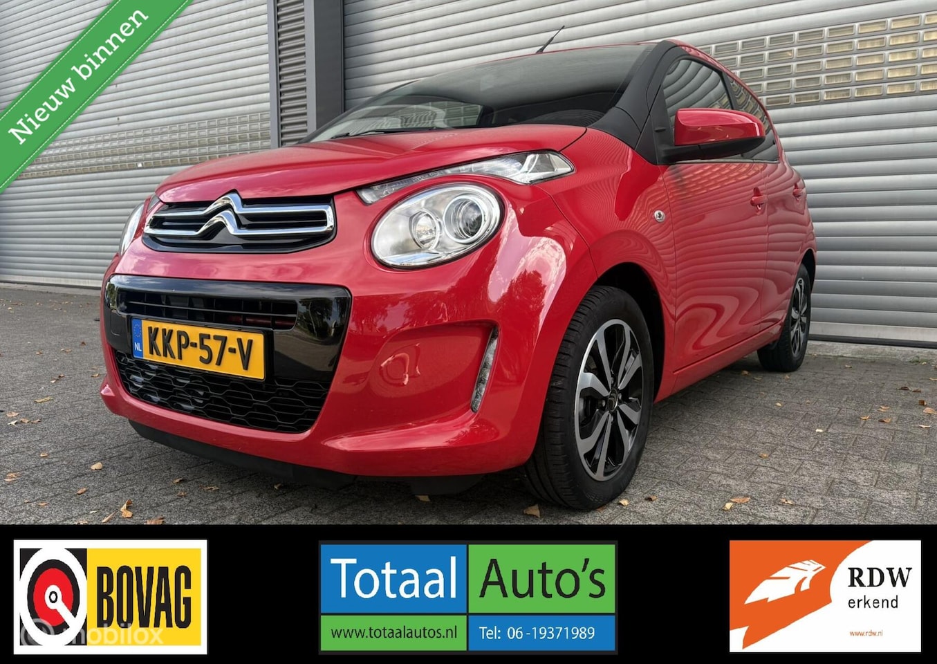 Citroën C1 - 1.0 VTi Shine*LM VELGEN*ISOFIX*CLIMA*1e EIGENAAR - AutoWereld.nl