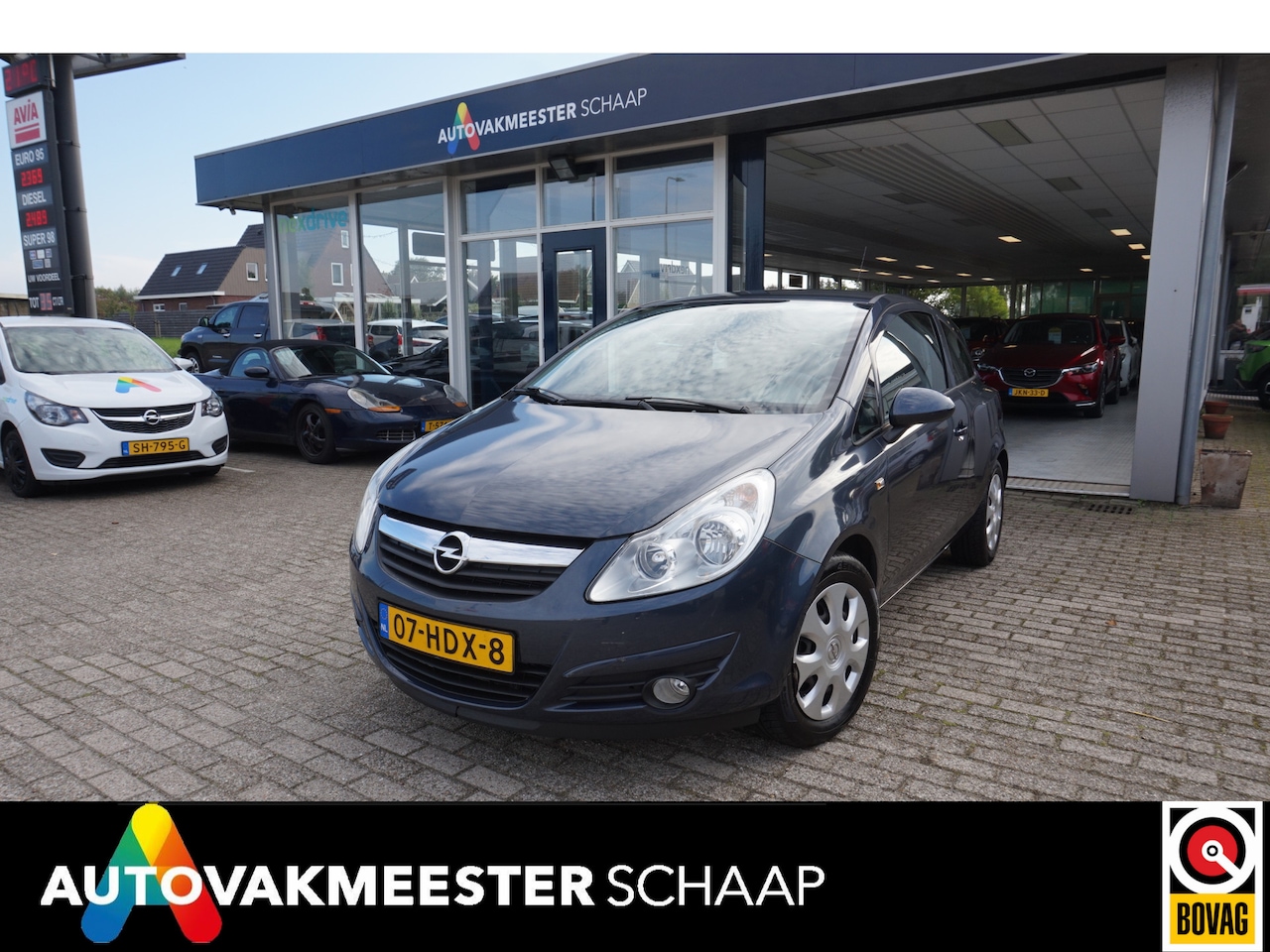 Opel Corsa - 1.4-16V Enjoy 1.4-16V Enjoy , Airco , Incl nw apk/beurt & 3 mnd 100% garantie - AutoWereld.nl