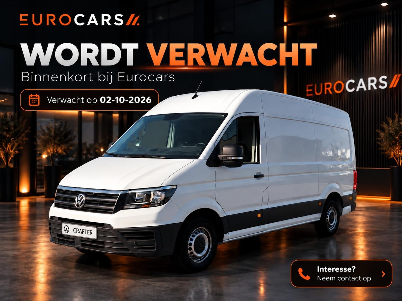 Volkswagen Crafter - 35 2.0 TDI L3H2 Airco Cruise Control Camera Parkeersensoren Trekhaak - AutoWereld.nl