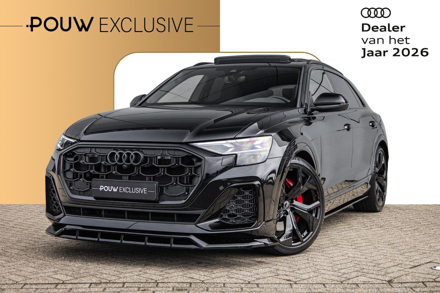 Audi Q8 - 60 TFSIe 490pk quattro Pro Line S Competition | Panoramadak | SQ8 Pakket | Trekhaak | B&O - AutoWereld.nl