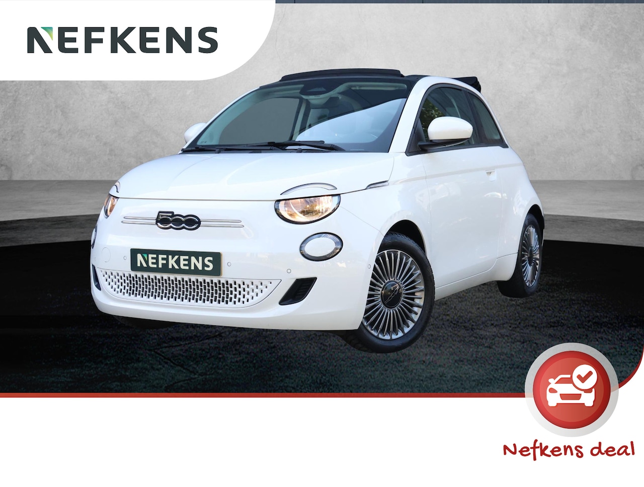 Fiat 500 C - Urban 42 kWh | Achteruitrijcamera | Stoelverwarming | Parkeersensoren v+a | 16'' LM velgen - AutoWereld.nl