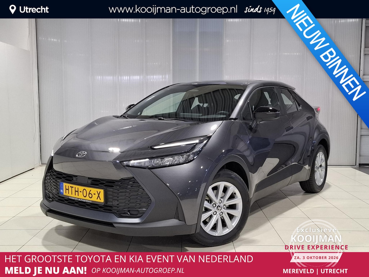 Toyota C-HR - 1.8 Hybrid 140 Active BTW Auto, Orgineel Nederlandse Auto, Camera, Adaptieve Cruise Contro - AutoWereld.nl