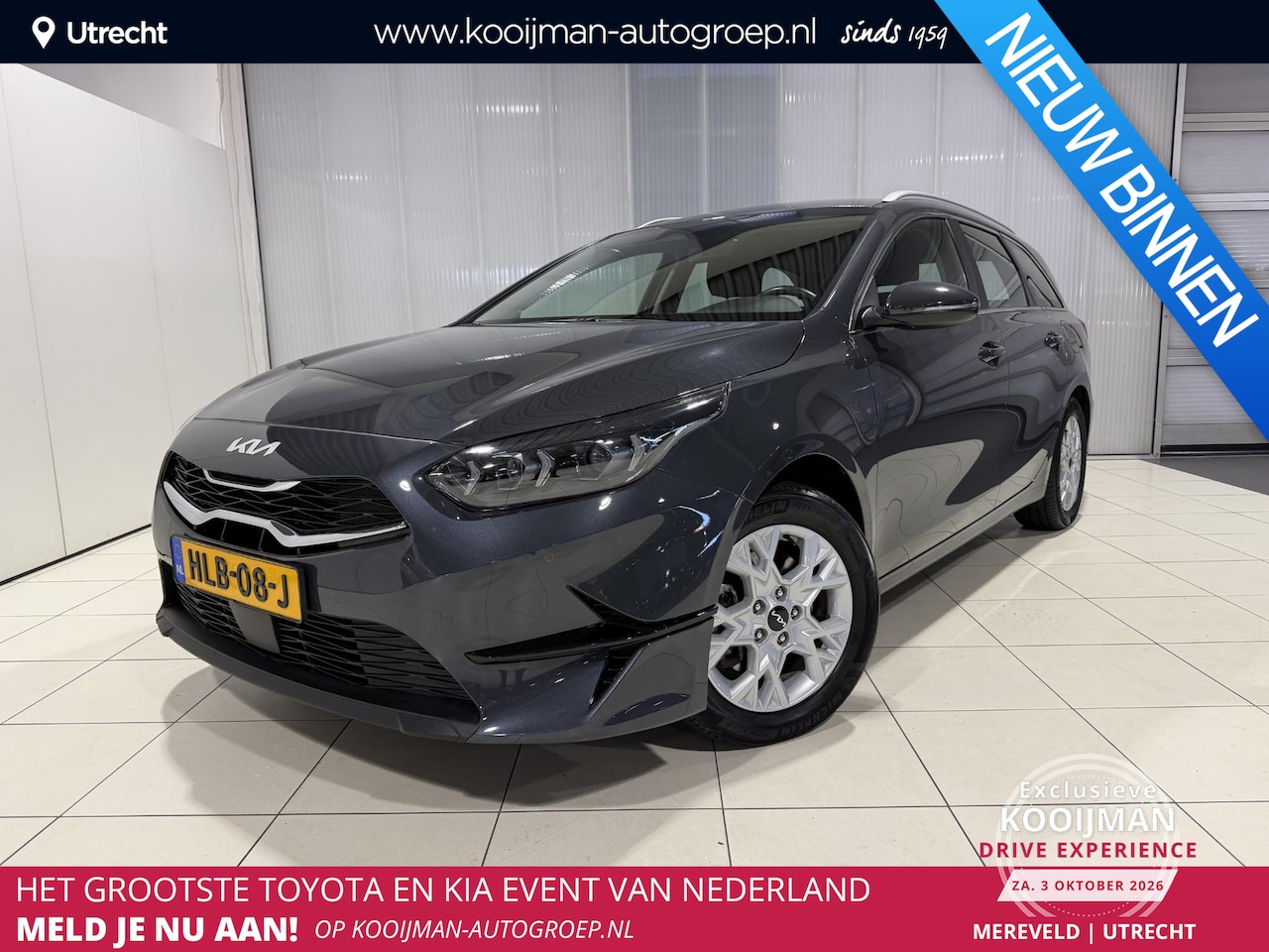 Kia Cee'd Sportswagon - Ceed 1.5 T-GDi DynamicLine Trekhaak, Apple Carplay/Android Auto, Navigatie, Camera. - AutoWereld.nl