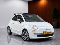 Fiat 500 C - 1.2 Lounge Parelmoer Automaat (CLIMATE CONTROL, AIRCO, INTERSCOPE GELUID, XENON, PARKEERSE