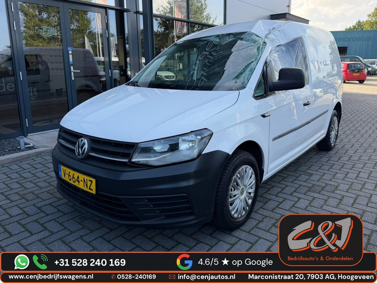 Volkswagen Caddy - 2.0 TDI L1H1 BMT Economy schade l airco l BTW - AutoWereld.nl