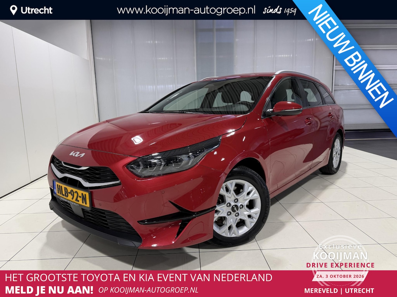 Kia Cee'd Sportswagon - Ceed 1.5 T-GDi DynamicLine Trekhaak, Apple Carplay/Android Auto, Navigatie, Camera. - AutoWereld.nl