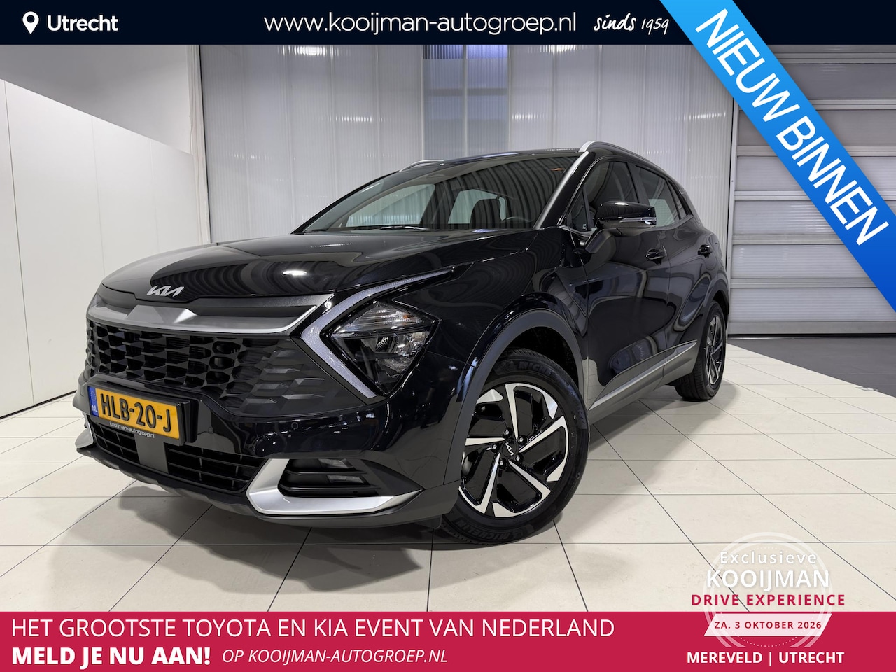 Kia Sportage - 1.6 T-GDi MHEV DynamicLine Trekhaak, Apple Carplay/Android Auto, Navigatie, Camera. - AutoWereld.nl