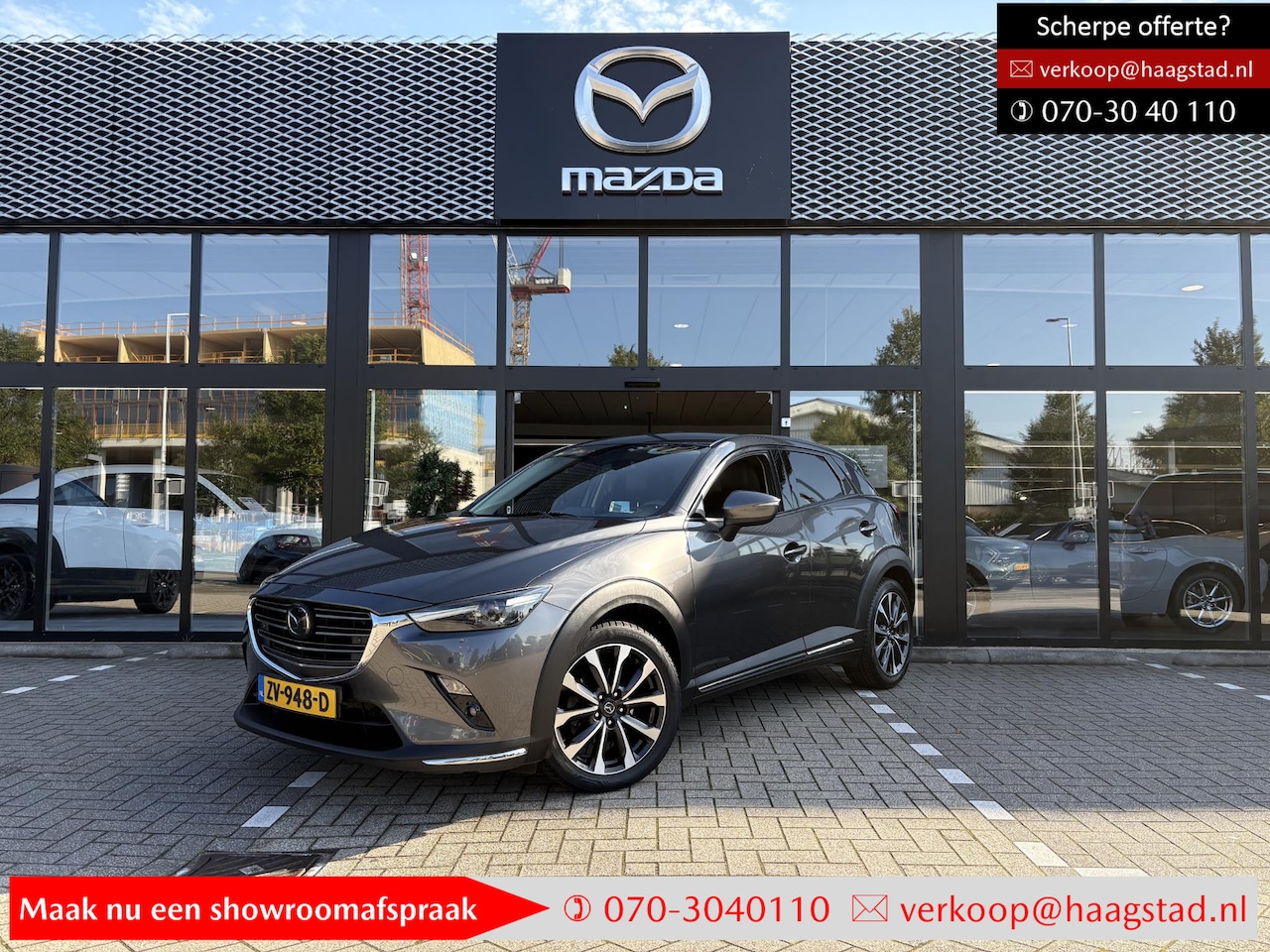 Mazda CX-3 - 2.0 SkyActiv-G 120 GT-M NL auto / Keyless / Navigatie / Achteruitrijcamera / Adaptive Crui - AutoWereld.nl