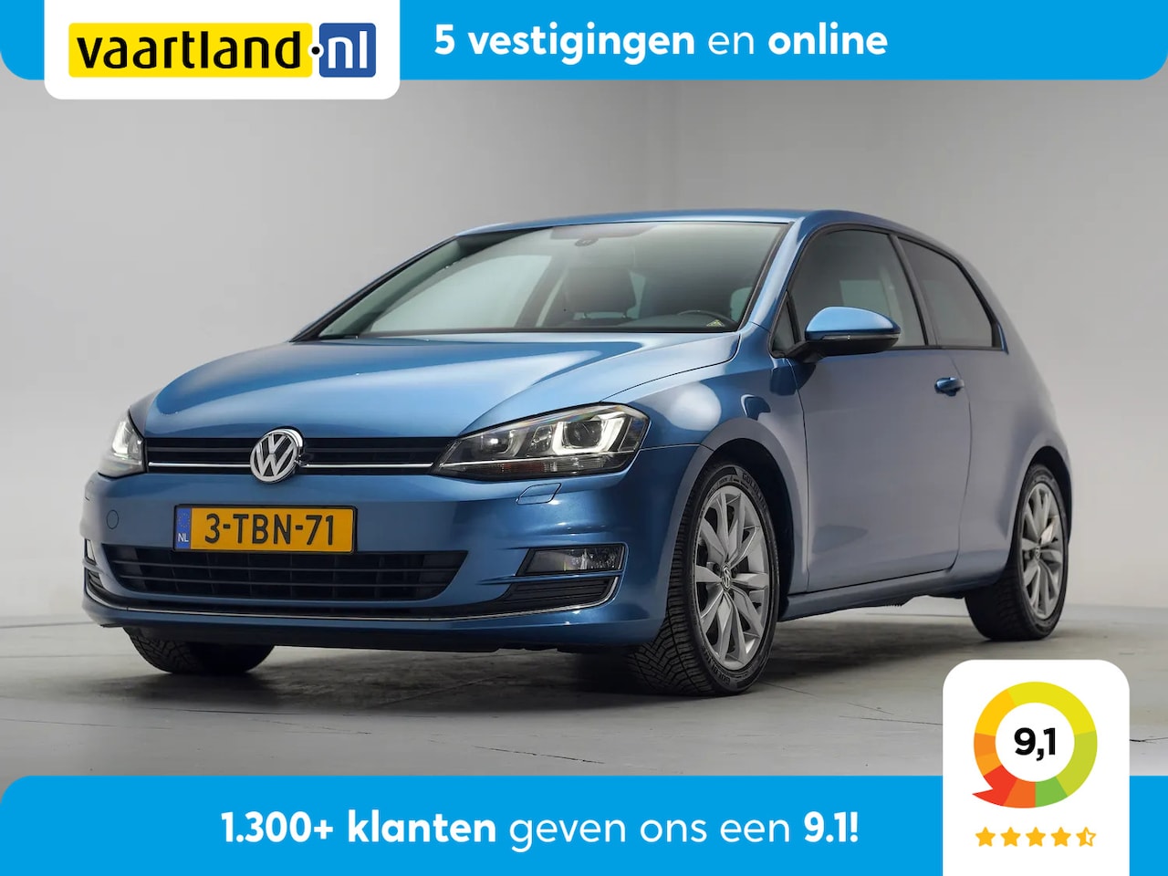 Volkswagen Golf - 1.4 TSI ACT Highline Aut. [ Navi Clima Leder Cruise ] - AutoWereld.nl