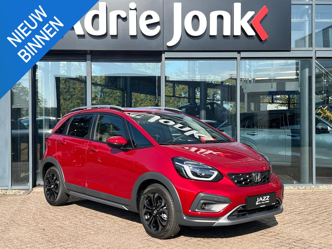 Honda Jazz - 1.5 e:HEV Advance Crosstar NIEUW | AUTOMAAT | NAVI | APPLE CARPLAY | ANDROID AUTO | STOEL - AutoWereld.nl