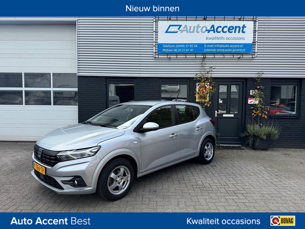 Dacia Sandero - 1.0 TCe 90 Comfort Airco/Trekhaak/40dkm... - AutoWereld.nl