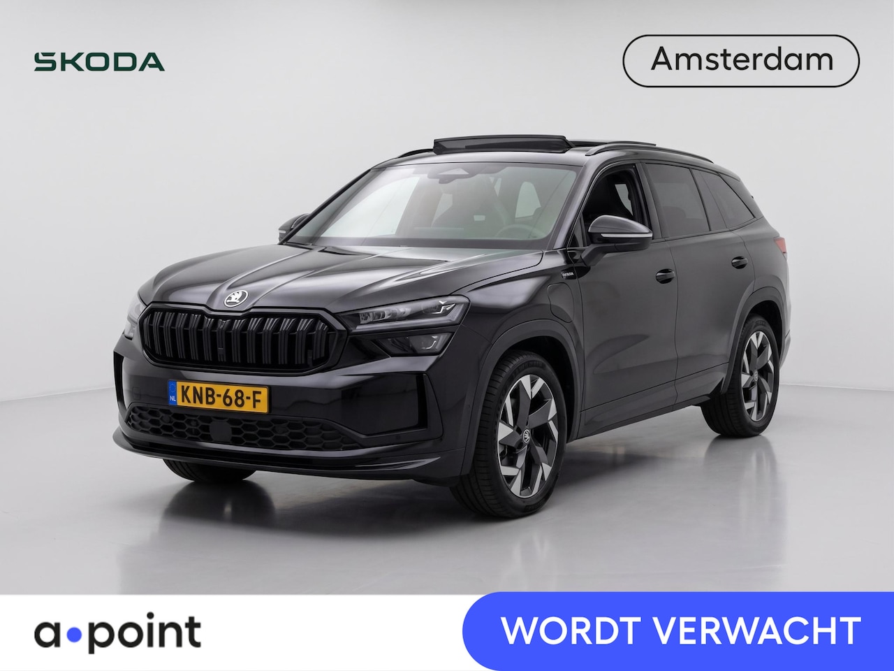Skoda Kodiaq - 1.5 TSI PHEV Sportline Business 204 pk Automaat (DSG) | Verlengde garantie | Navigatie | P - AutoWereld.nl