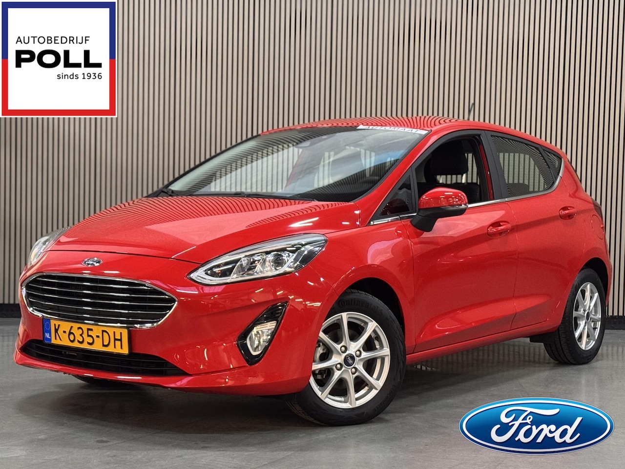 Ford Fiesta - 125pk EcoBoost Titanium Automaat Camera Cruise Parkeersensoren 18.000km Dealeronderhouden - AutoWereld.nl