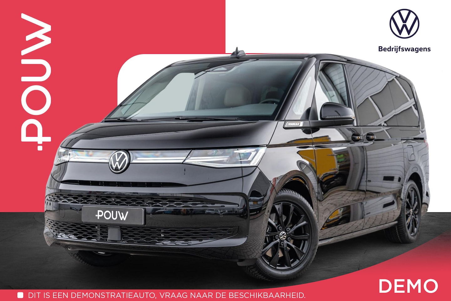 Volkswagen Multivan - 1.5 eHybrid 245pk L2 Bulli Edition | Panoramadak | Trekhaak | Leder | Harman Kardon | Adap - AutoWereld.nl