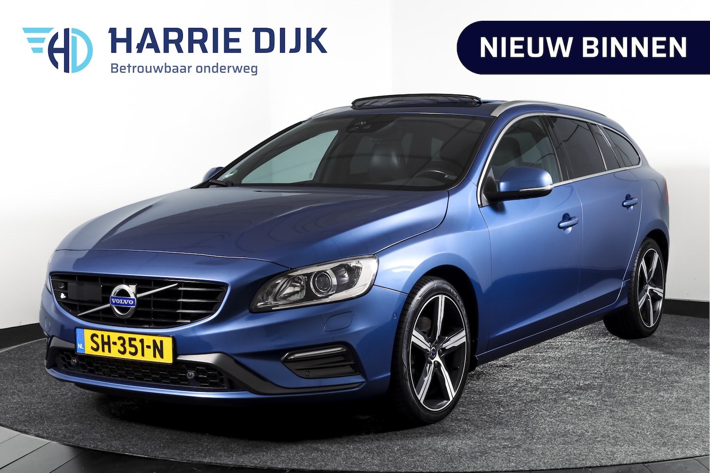 Volvo V60 - 2.0 T4 190 PK Business Sport - Automaat Org. NL. | S/K-Dak | Adapt. Cruise | Stoelverw. | - AutoWereld.nl