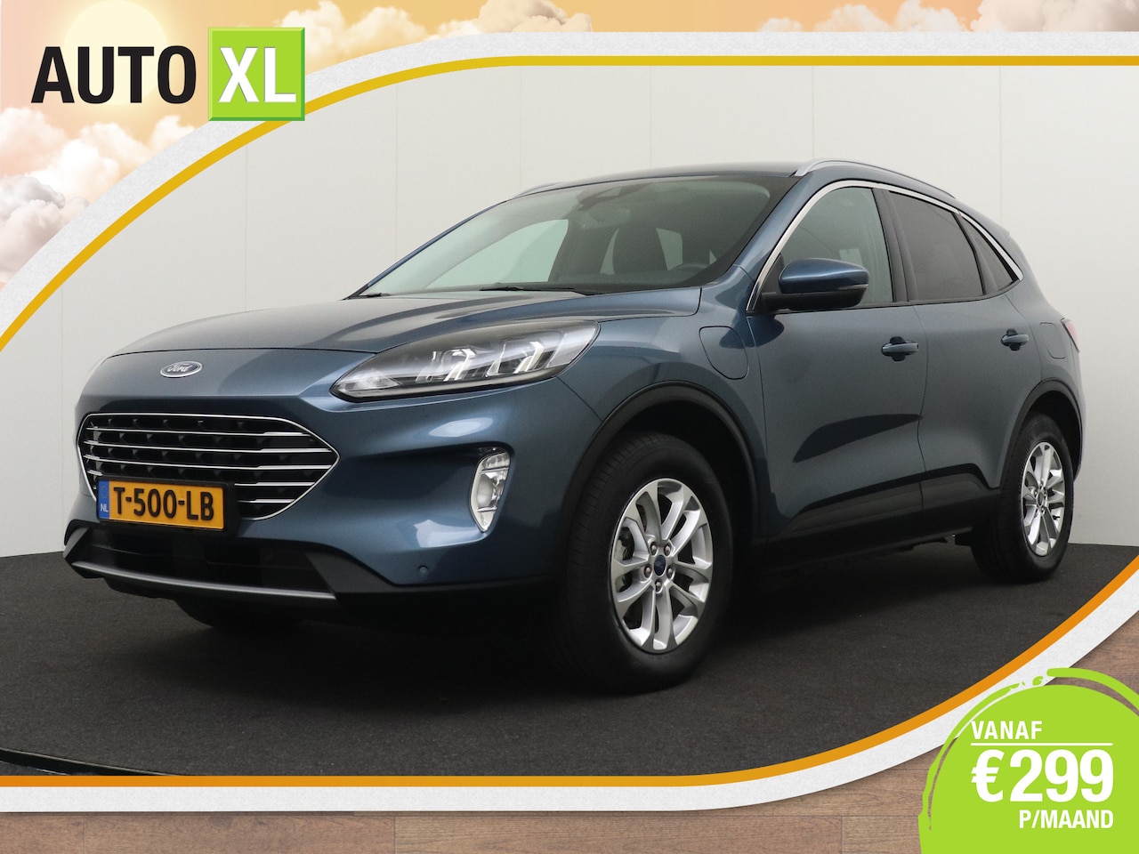 Ford Kuga - 2.5 225 PK PHEV Titanium Trekhaak Camera Stuur+Stoelverw. DAB - AutoWereld.nl