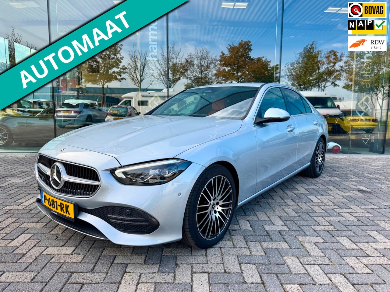 Mercedes-Benz C-klasse - 200 Luxury Line 200 Luxury Line, 1e eigenaar, NAP, CarPlay, Leder, 18 inch - AutoWereld.nl