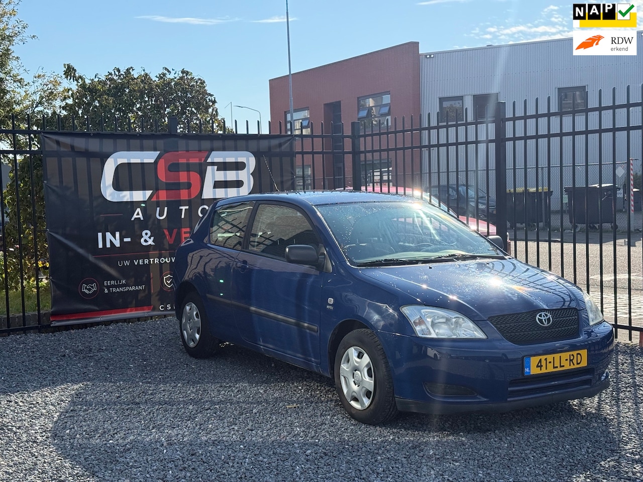 Toyota Corolla - 1.4 VVT-i APK2027!RIJDT SUPER!KOOPJE! - AutoWereld.nl