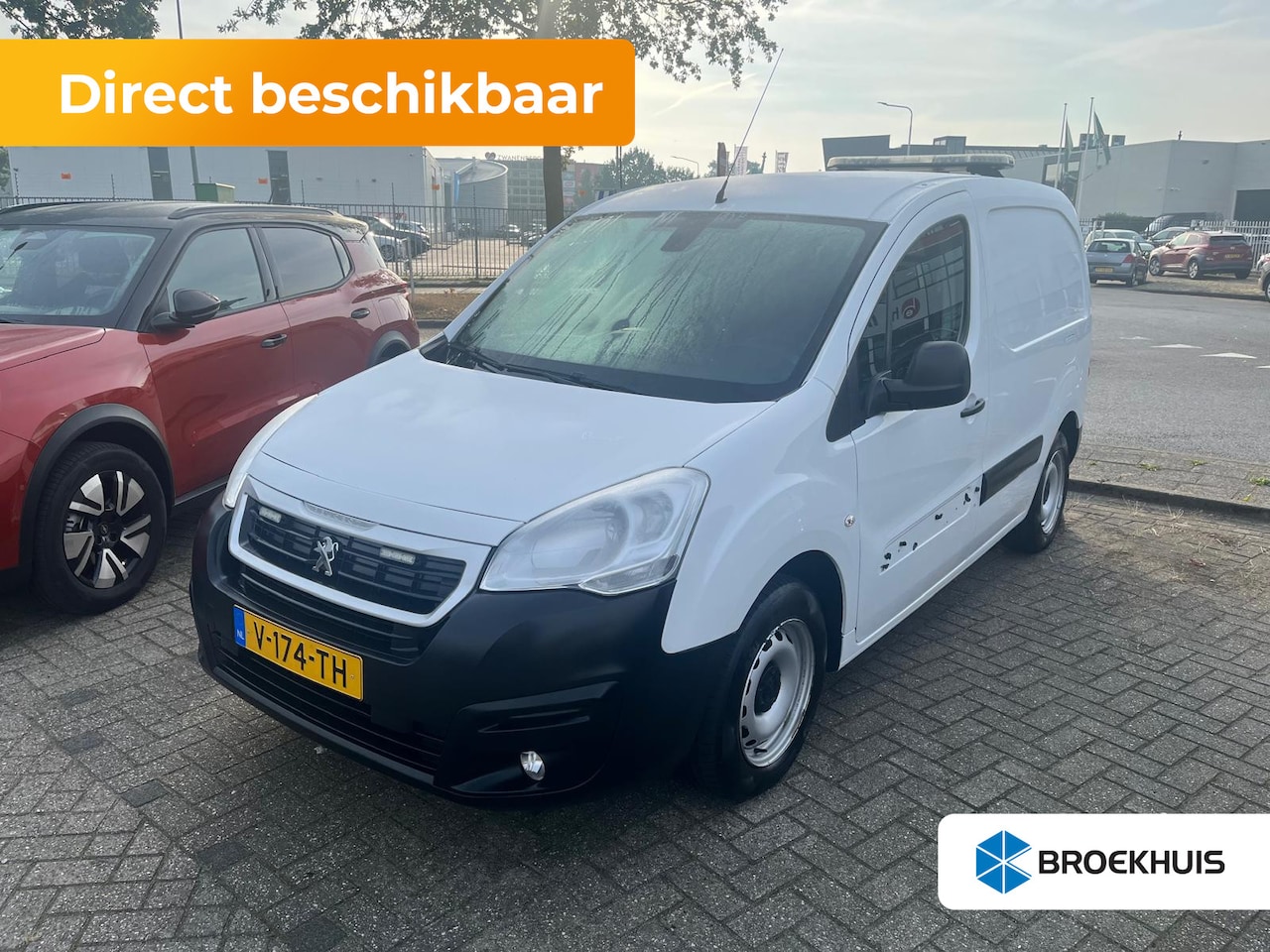 Peugeot Partner - 122 1.6 BlueHDi 100 L1 Premium S&S | AIRCO | | Airco | Anti Blokkeer Systeem | Armsteun vo - AutoWereld.nl